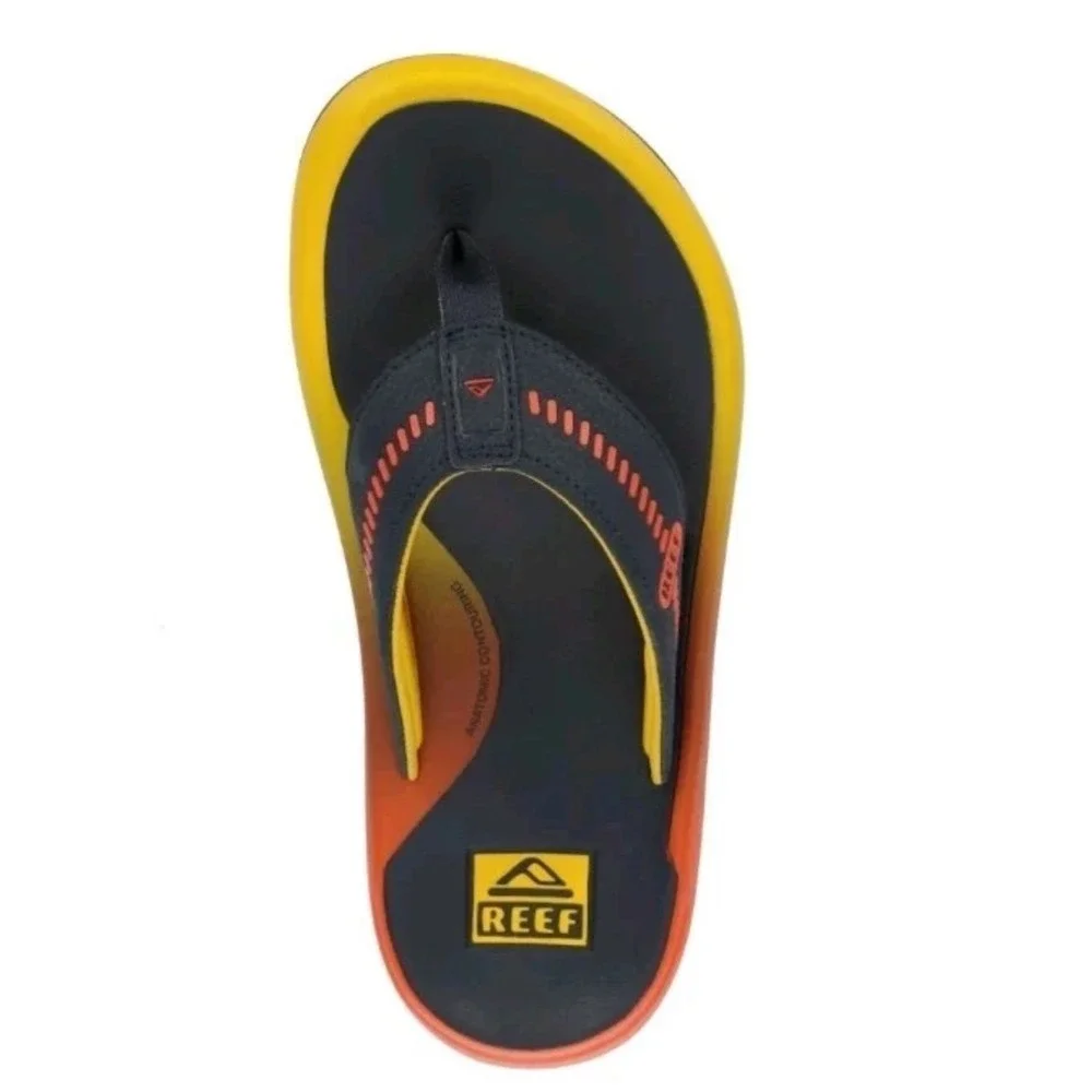 Reef Swellsole Cruiser Mens 11 Navy Sunset New Nitrogen Infused EVA Sandals‎